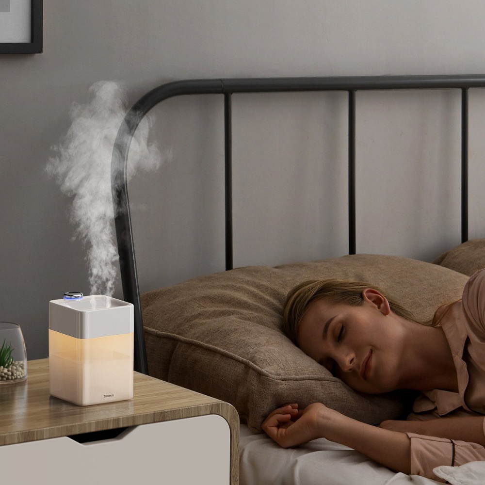 Nawilżacz powietrza przydatny podczas snu